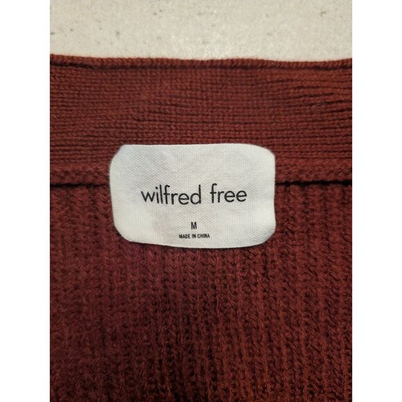 Wilfred Free Unwind Cardigan 100% Merino Wool yarn from Italy - Picture 8 of 12